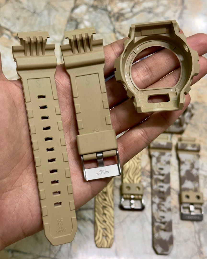 Band Bezel Gshock Gdx6900 Camo Dw6900 Zebra Rare Item