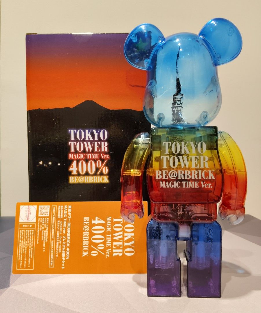 BE@RBRICK 気にいっ 400% 東京タワー Magic timeヴァージョン