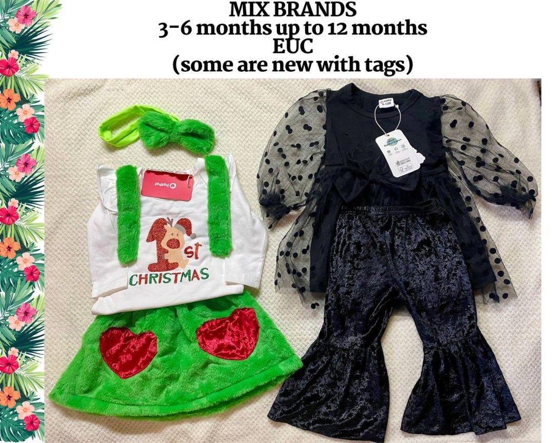 bundle terno for baby girl (Category: Babies & Kids Fashion) located in Cebu City. Submitted by rjcasug (Listing ID 1332285261, Image 1). Description: mix brands details on pic some were never worn RFS: outgrown.