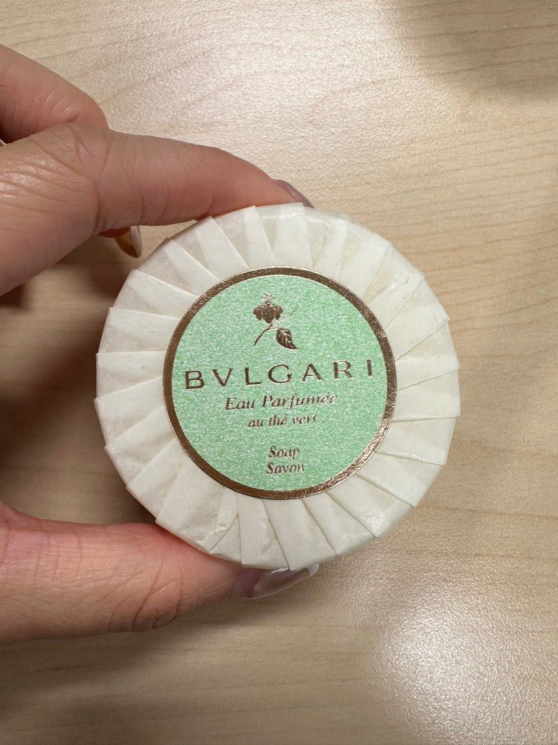 Bvlgari green soap store
