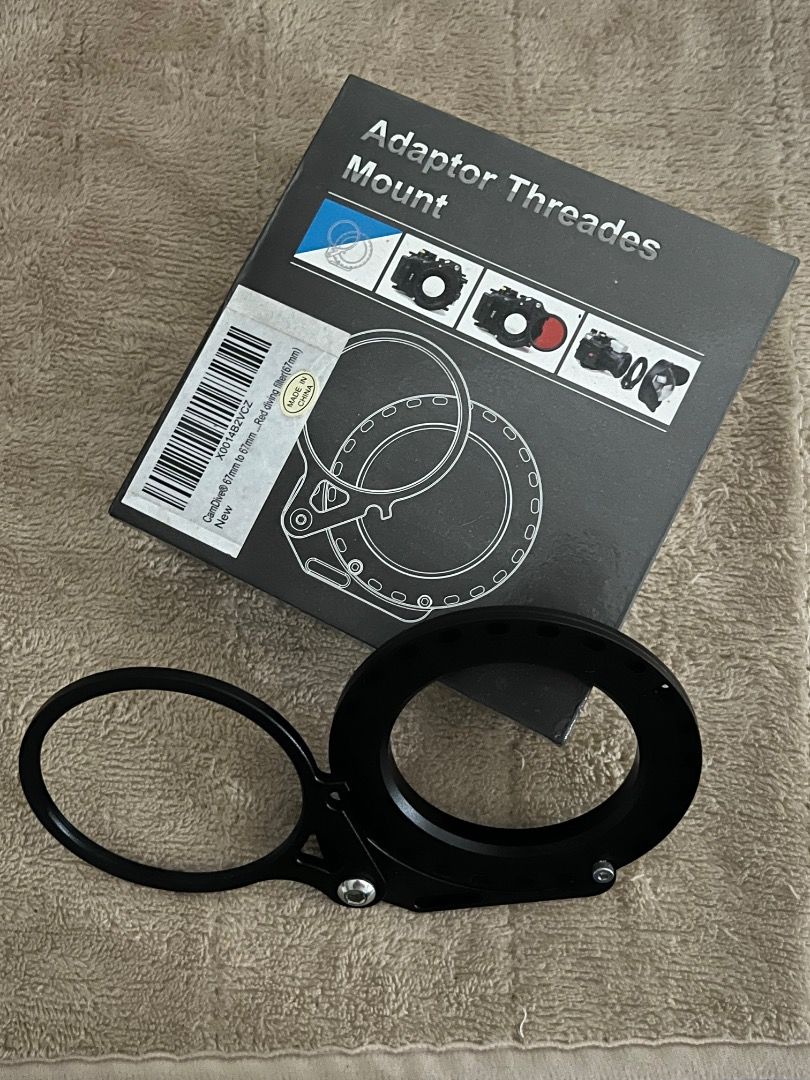CamDive Flip Adapter (Category: Lens & Kits) located in Paranaque City. Submitted by arkijan (Listing ID 1332444123, Image 2). Description: CamDive Flip Adapter Adaptor Threads Mount 67mm to 67mm.
