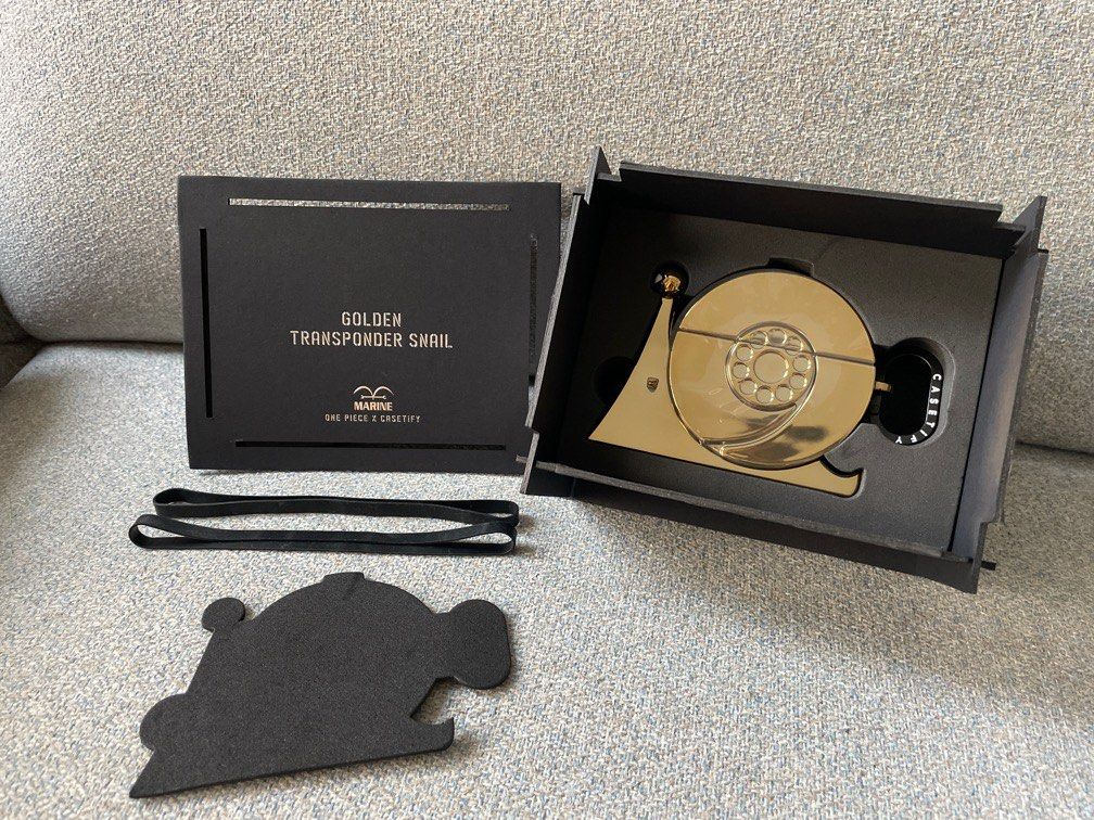 Casetify x ONE PIECE AirPods Pro 2 Case 限量黃金電話蟲(2023 Casetify x ONE PIECE AirPods Pro 2 Case 限量黃金電話蟲(2023