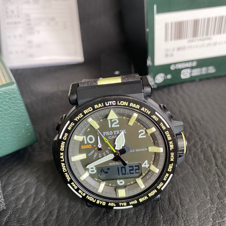 Casio Protrek PRG 650 YL Cave series Men s Fashion Watches Accessories Watches on Carousell