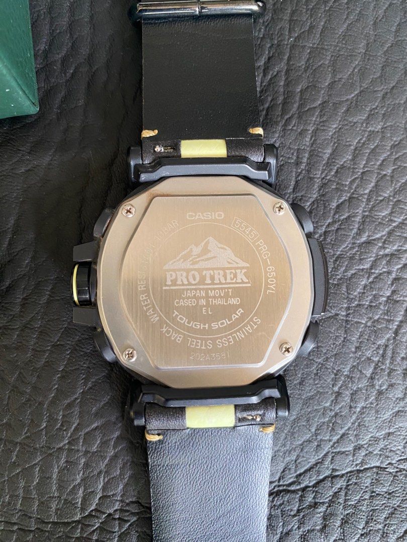 Casio Protrek PRG 650 YL Cave series Men s Fashion Watches Accessories Watches on Carousell