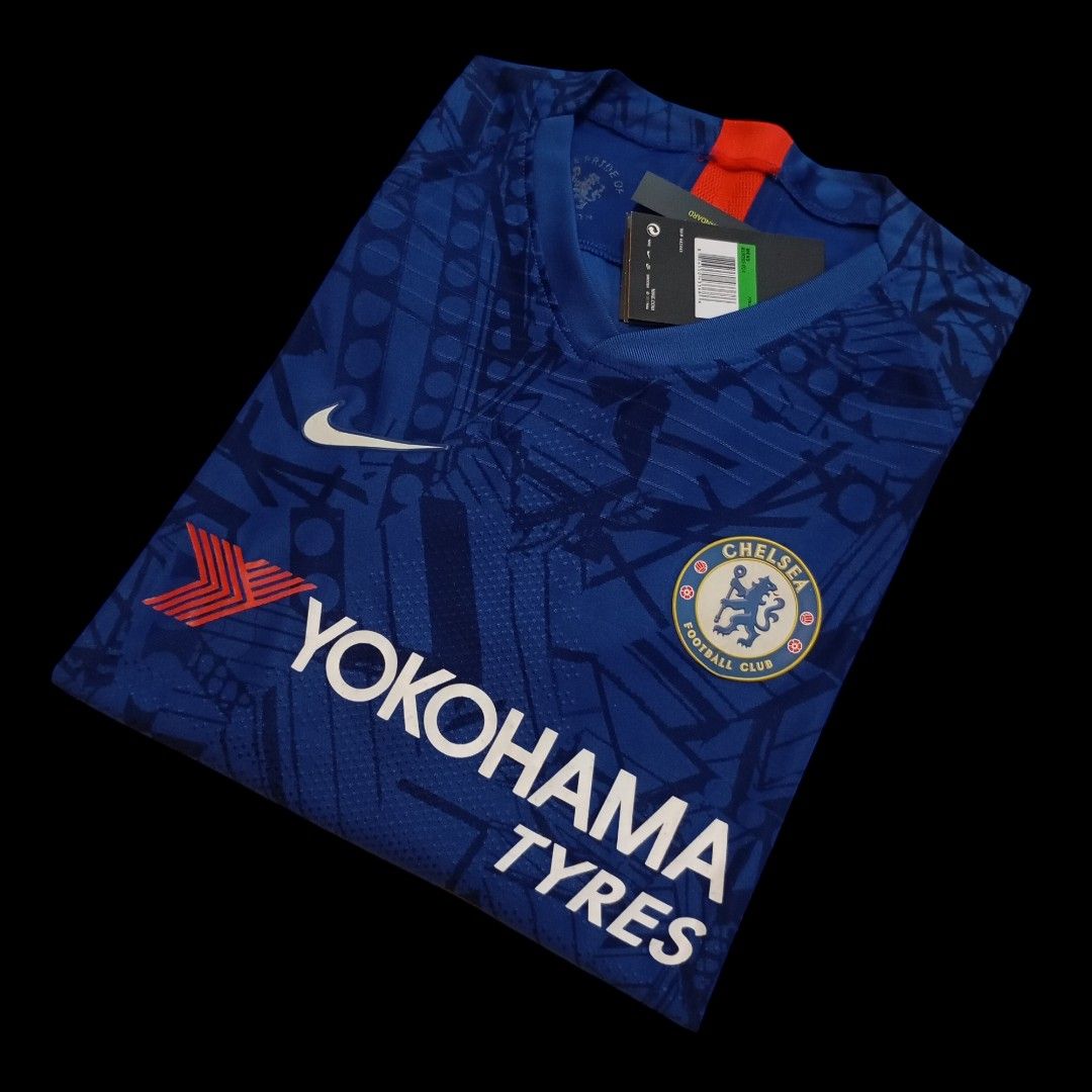Chelsea Home 2019/20 Player Issue, Olah Raga, Baju Olahraga di