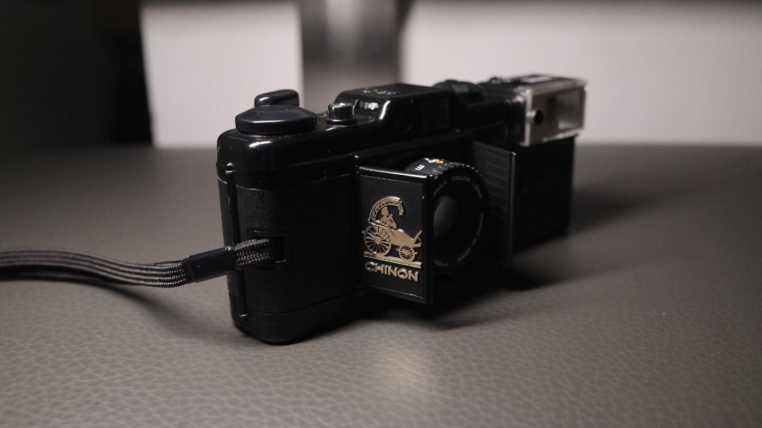 極罕有#Chinon Bellami 黃金馬車特別版 35mmF2.8 高速快門1/1000 #菲林相機 #傻瓜機 #y2k #文青#底片相機 ...