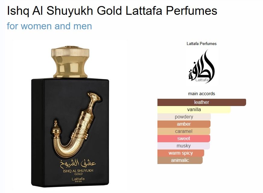 [SELL/TRADE] Lattafa Ishq Al Shuyukh Gold, Beauty & Personal Care