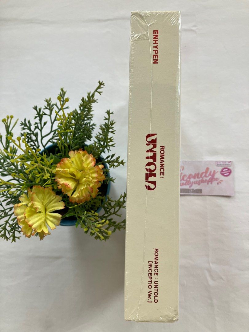 Enhypen Romance Untold Sealed Regular / Engene Ver (Category: K-Wave Merchandise) located in General Trias. Submitted by icandyhshoppe (Listing ID 1332289328, Image 3). Description: ‼️PLEASE CHECK OUR ORANGE APP SHAPI “ICANDY HALLYUSHOPPE” TO ORDER‼️ COD ACCEPTED 💙FAQ💙 1. Is it available? If you can check out, it means it is AVAILABLE. 2. Is it sealed brand new? Everything we sell is SEALED & BRAND NEW unless otherwise stated as TINGI. 3. Is it