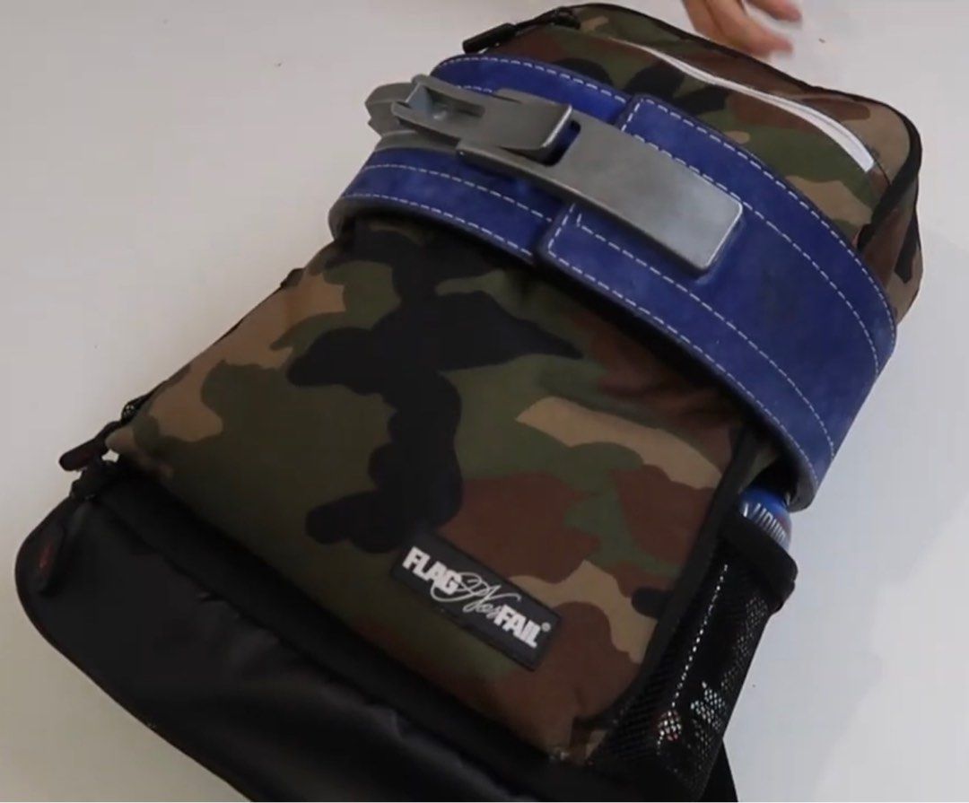 Flag nor fail gym bro backpack outlet