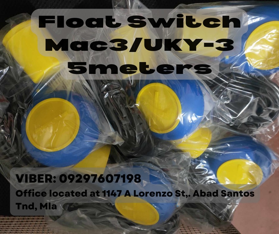 Float Switch Mac3/UKY-3 5meters, Commercial & Industrial, Construction ...