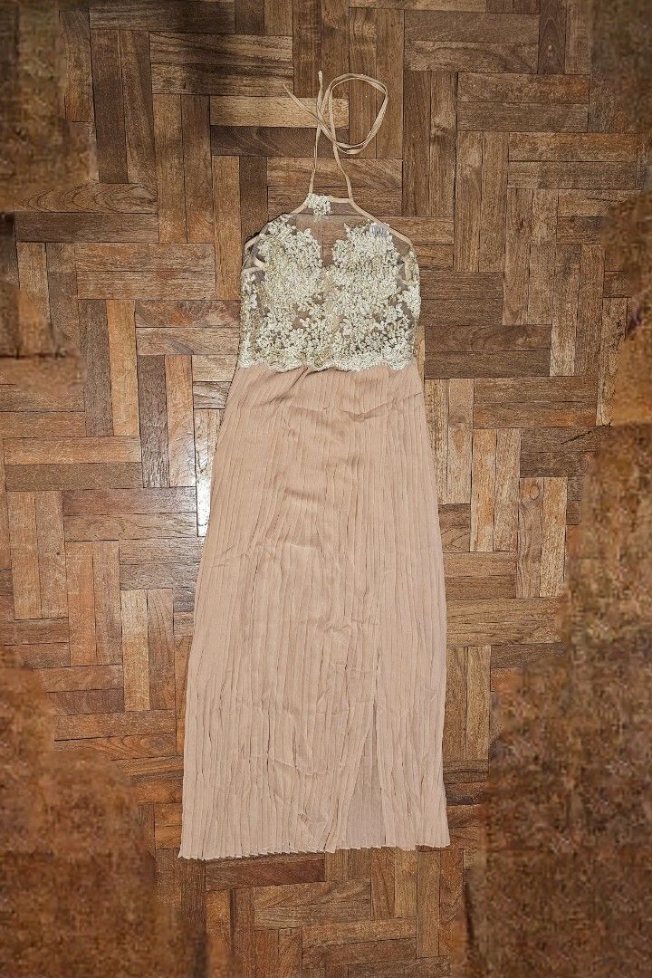 Forever 21 sheer mesh embroidered maxi dress shop