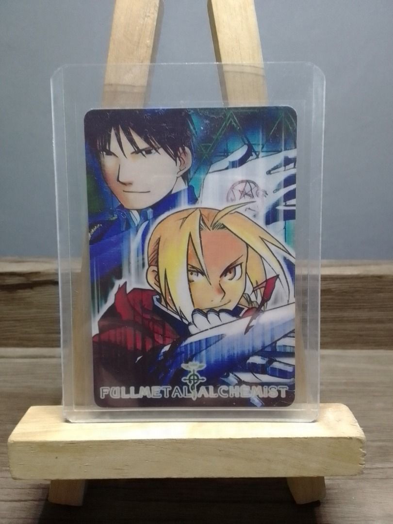 FULL METAL ALCHEMIST ROY & EDWARD FAN CARD - CUSTOM, Hobbies & Toys ...