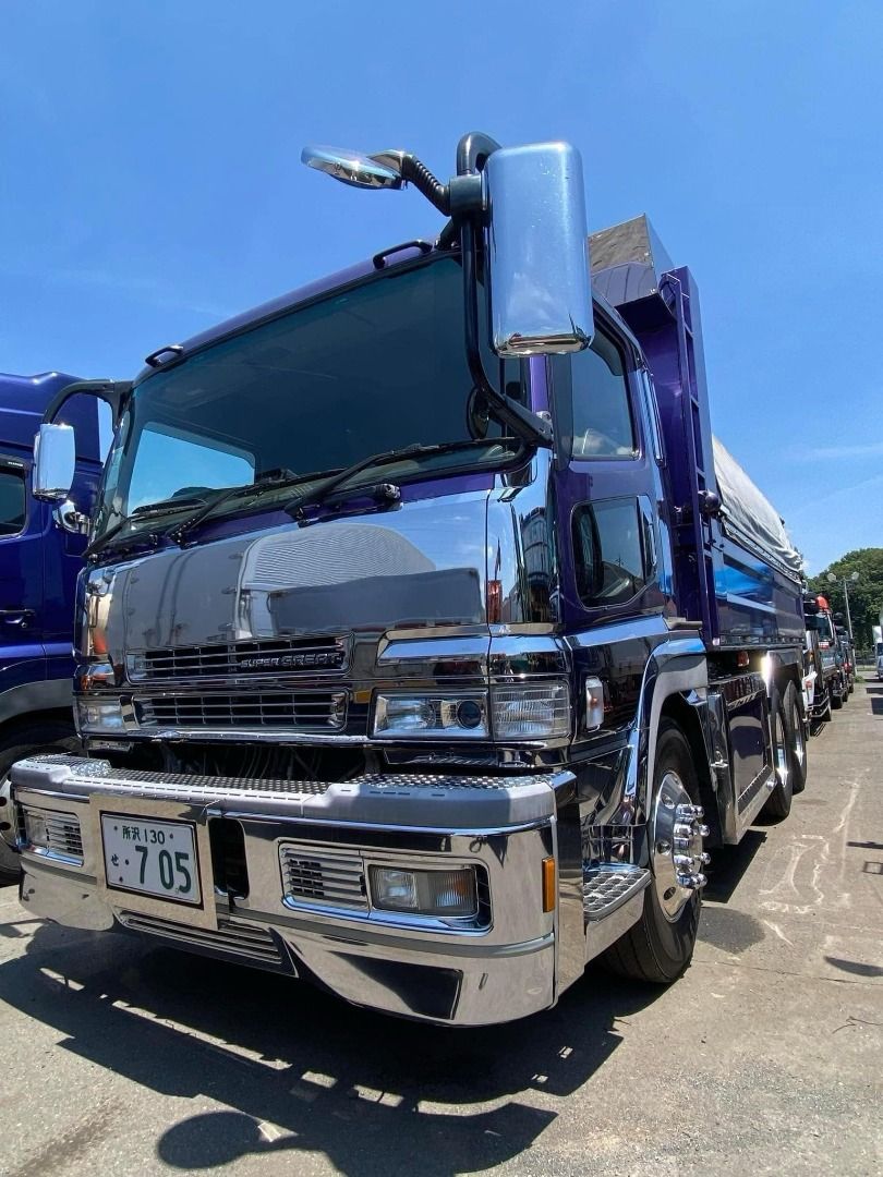 FUSO SUPER GREAT CUSTOM 10W DUMP TRUCK 6M70, Commercial & Industrial ...