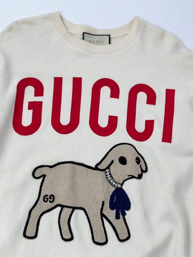 Gucci lamb hoodie deals