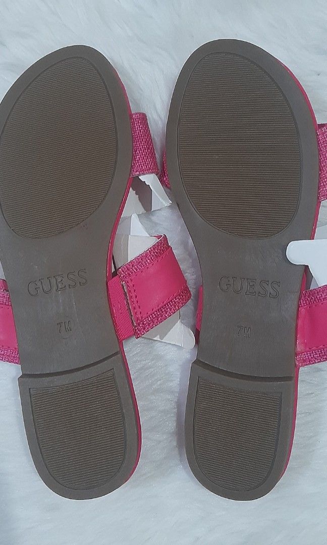 Guess sandals pink shop