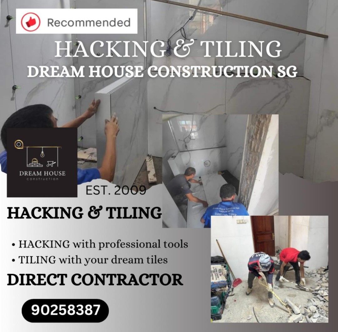 HACKING & TILING (RECOMMENDED)