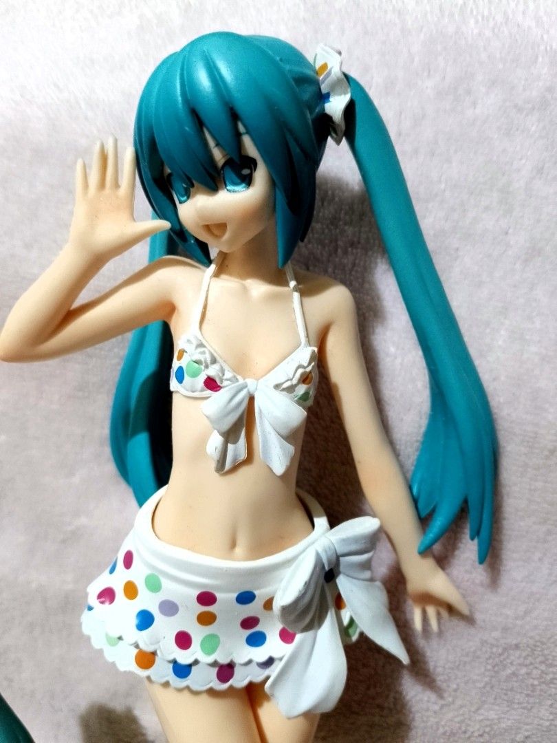 Hatsune Miku swimsuit Hatsune Miku music box set Hobbies Toys Toys Games on Carousell