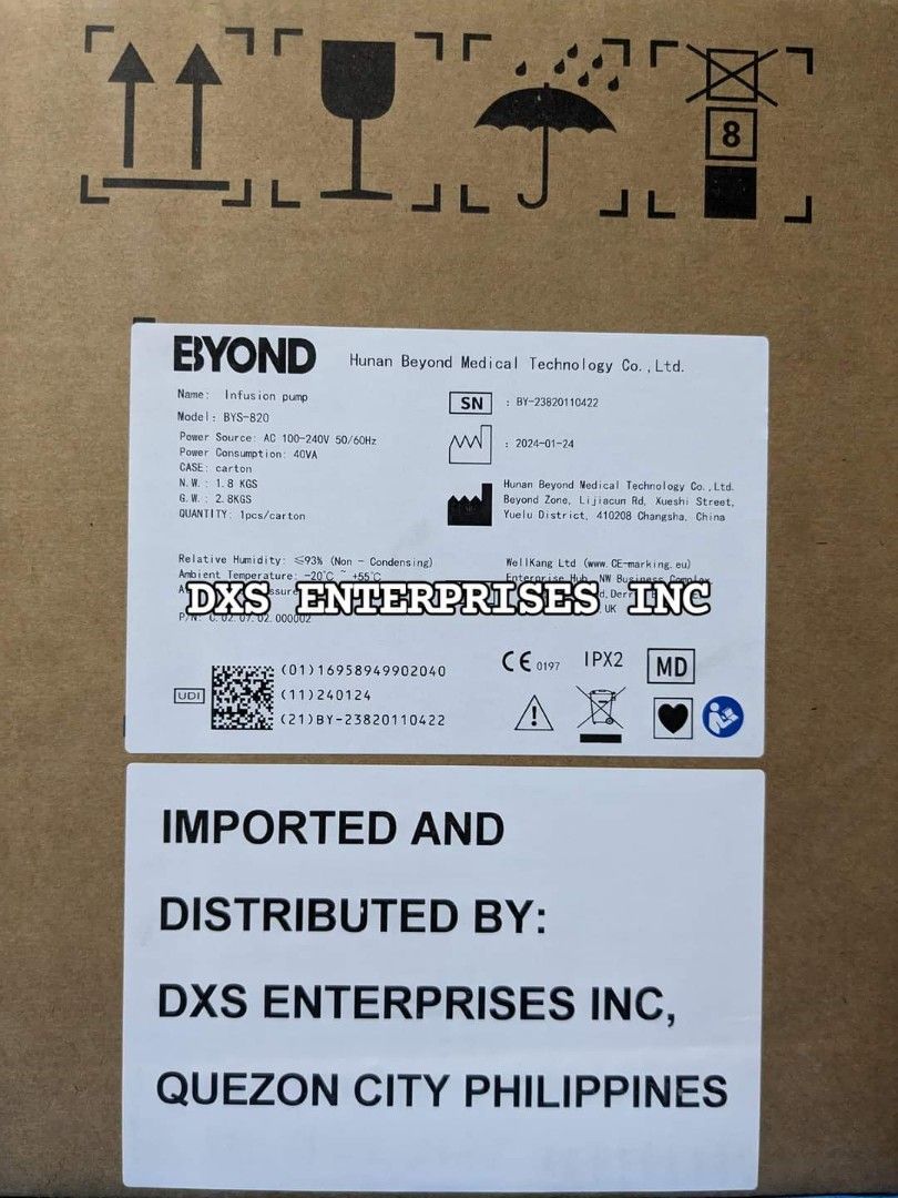HOPE FUSION INFUSION PUMP (Category: Medical Supplies & Tools) located in Quezon City. Submitted by staffmarke01383 (Listing ID 1332339709, Image 3). Description: .