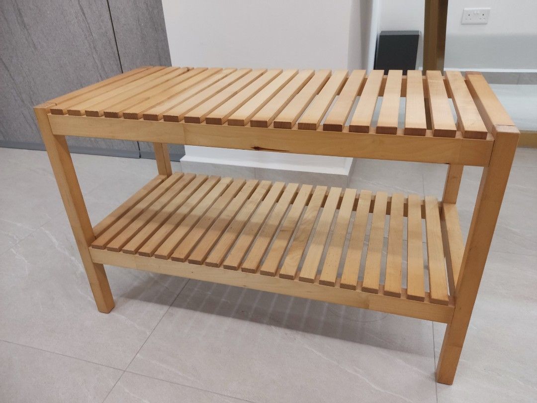 IKEA Bamboo Bench Molger