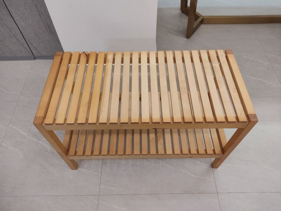 IKEA Bamboo Bench Molger
