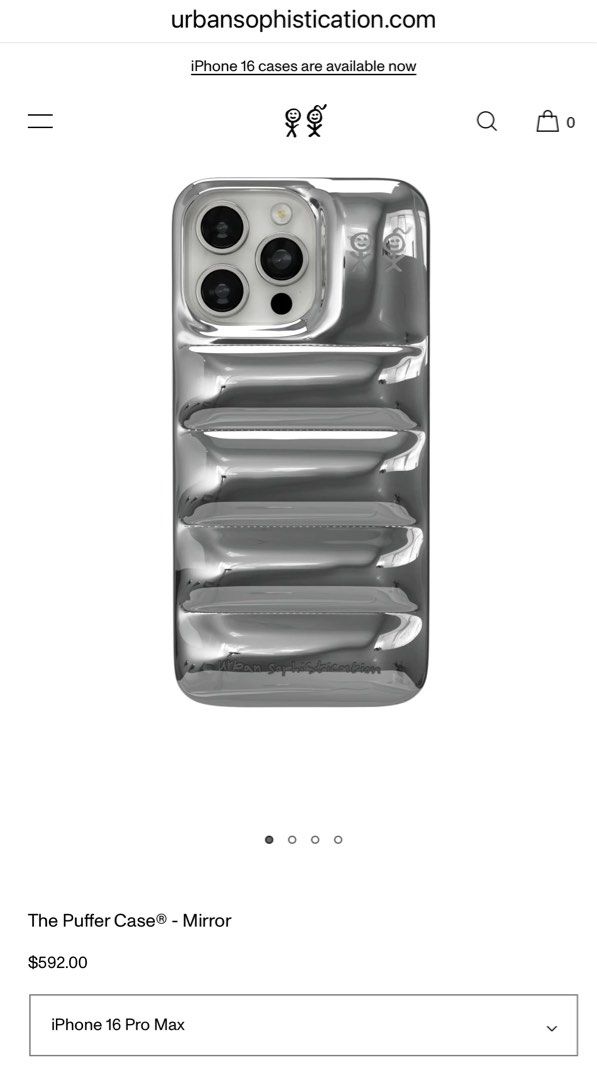 正規品Urban Sophistication iPhone16 pro max The Skinny Case™ - Butter | Urban Sophistication
