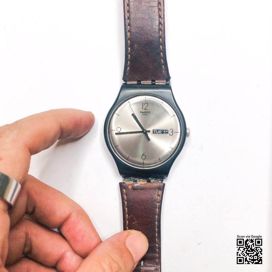 Jam Tangan Swatch Lonely Desert Minus Strap