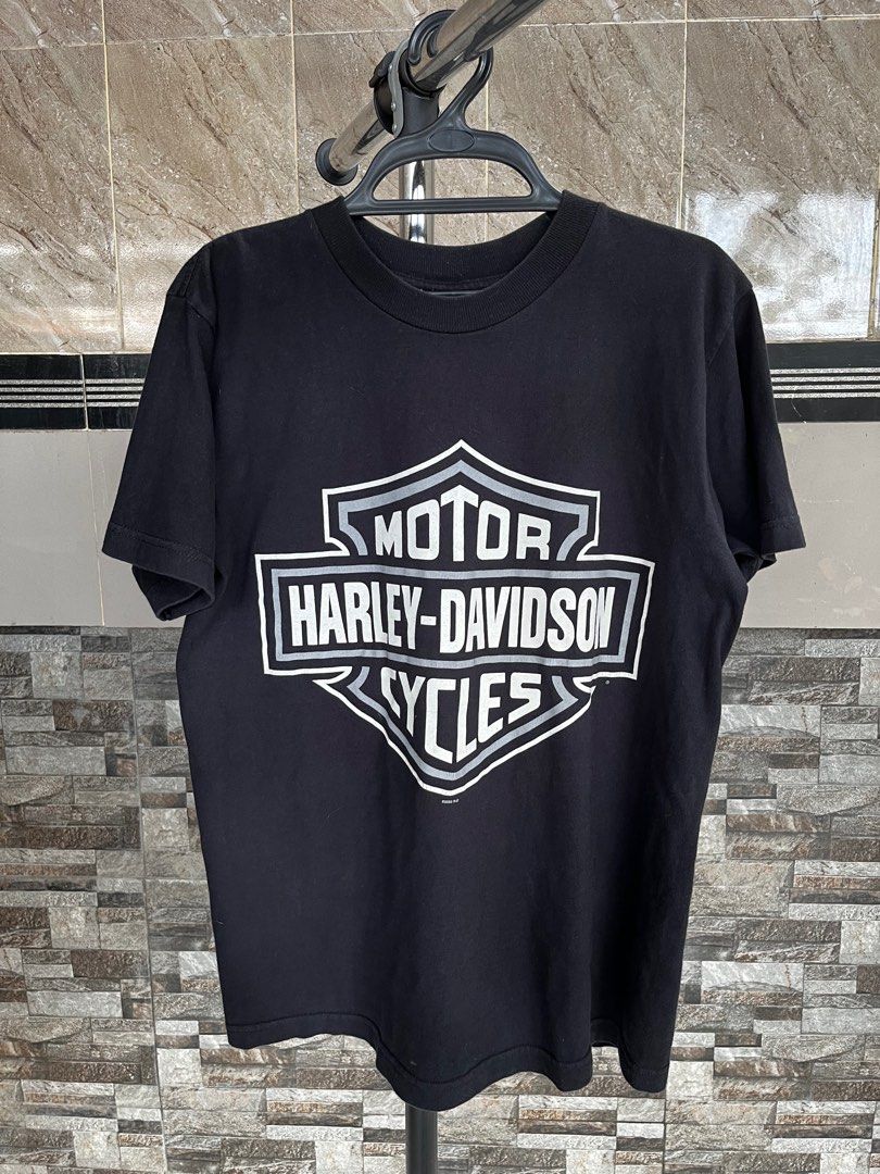 90s 3D EMBLEM Tシャツ STURGIS HARLEY バイク VTG Harley Davidson