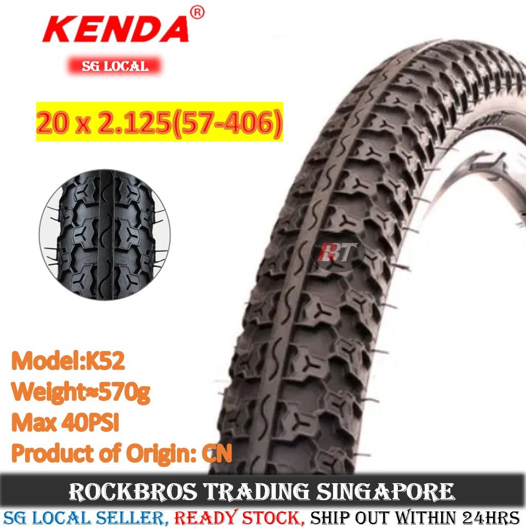 Kenda tyre bicycle tyre foldable bike tyre 20x2.125 20 2.125 57 406 tyre bike accessories bicycle accessories cycling Accessories Escooter accessories