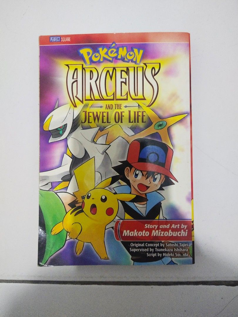 Komik Pokemon Arceus And The Jewel Of Life By Makoto Mizobuchi, Buku