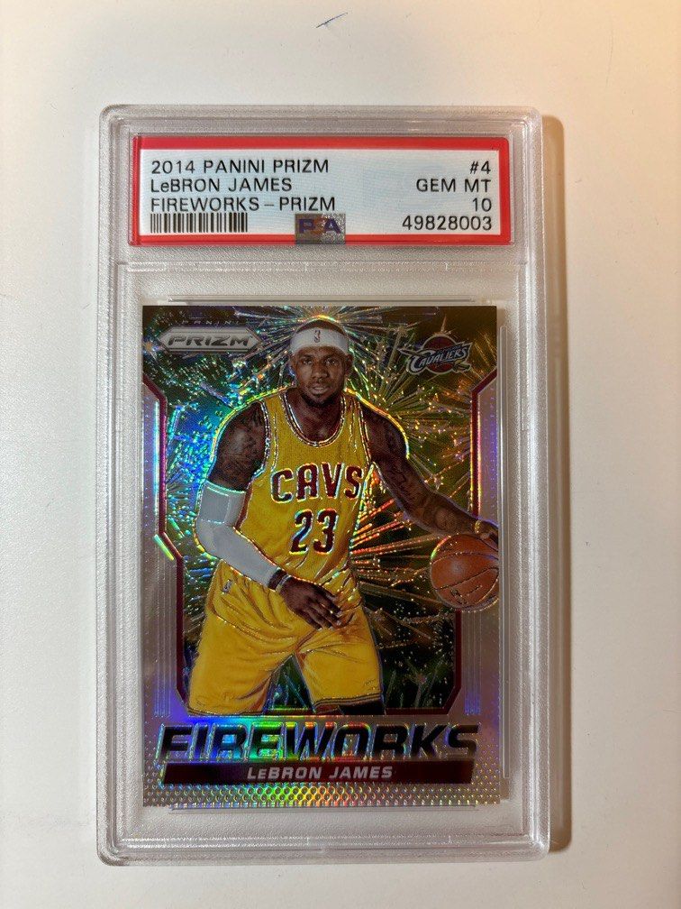 Lebron James Fireworks Prizm BGS 9.5 Lebron James Fireworks Prizm BGS 9.5