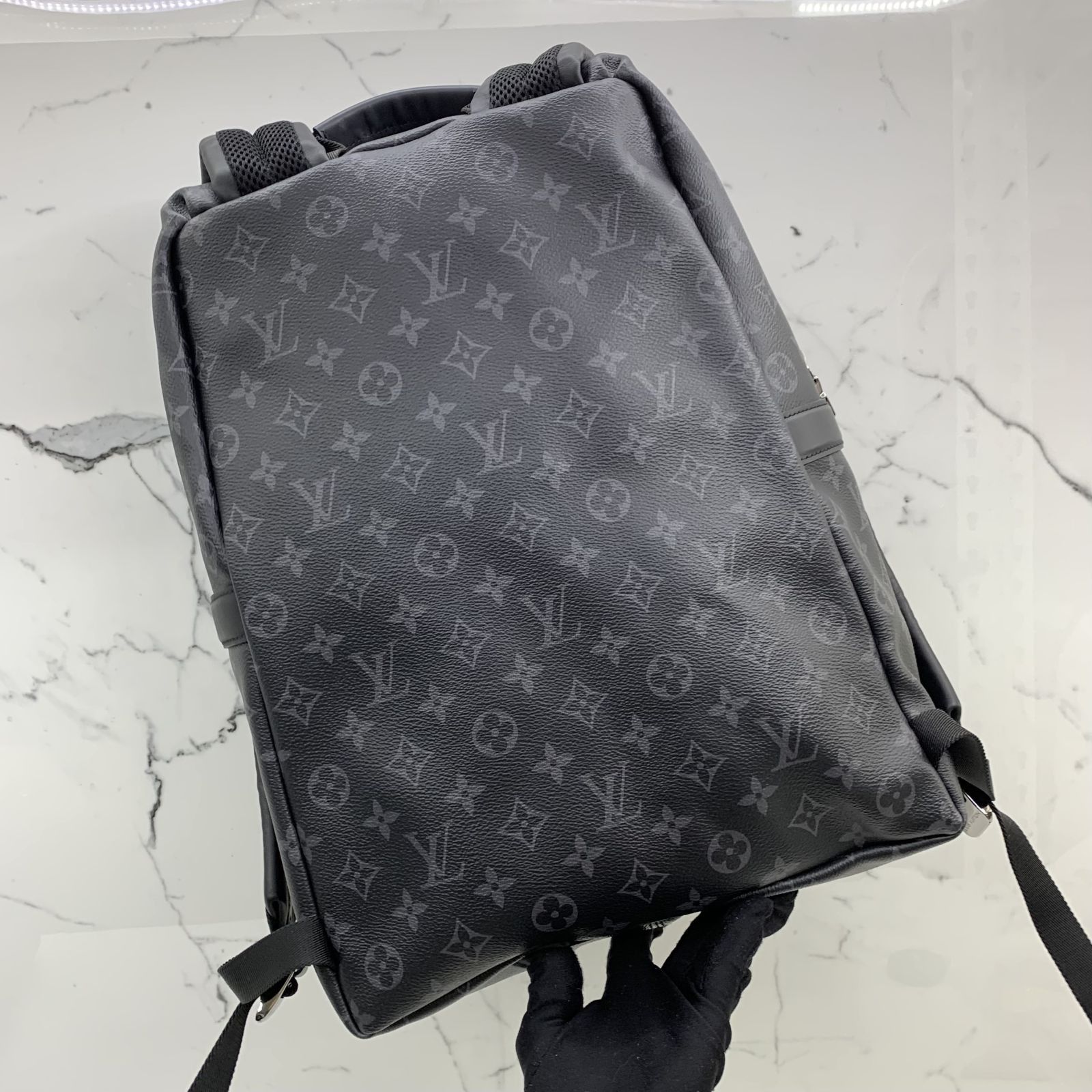 LOUIS VUITTON M43186 MONOGRAM ECLIPSE DISCOVERY PM BACKPACK 247047848 WE
