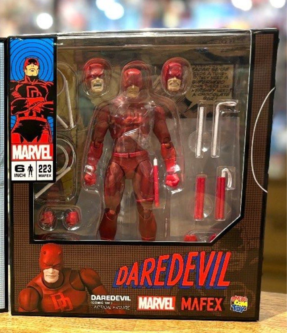 In Stock Ct Toys Daredevil Figure Mafex 223 Comic Version SHF Anime - Foto 7