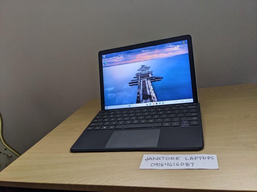 Microsoft Surface Go 3 Core i3 1010y 8GB 128SSD LTE (Category: Laptops & Notebooks) located in Quezon City. Submitted by janstore-computer-trading (Listing ID 1332309589, Image 1). Description: Model : Microsoft Surface Go 3 (LTE Simcard Slot) Condition : Slightly Used , Very smooth Price : 17,999 Specs Processor : Intel Core i3 1010y Processor (up to 3.9 Ghz) Ram : 8GB Ram Storage : 128 GB SSD w/ eMMC for additional storage Graphic Card : Intel 