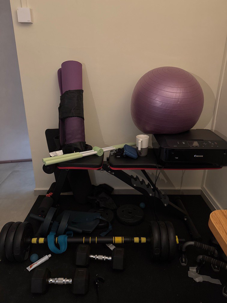 Home mini gym set outlet
