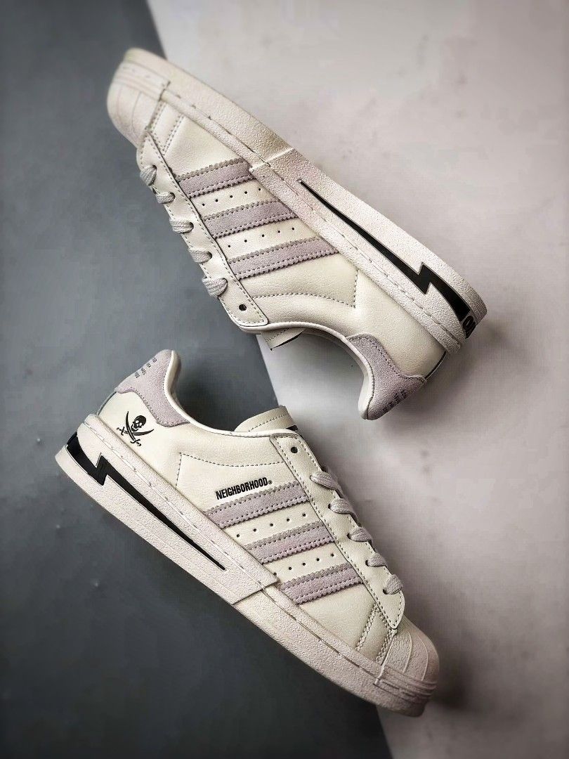 adidas gazelle silver green womens Adidas x Neighborhood Superstar