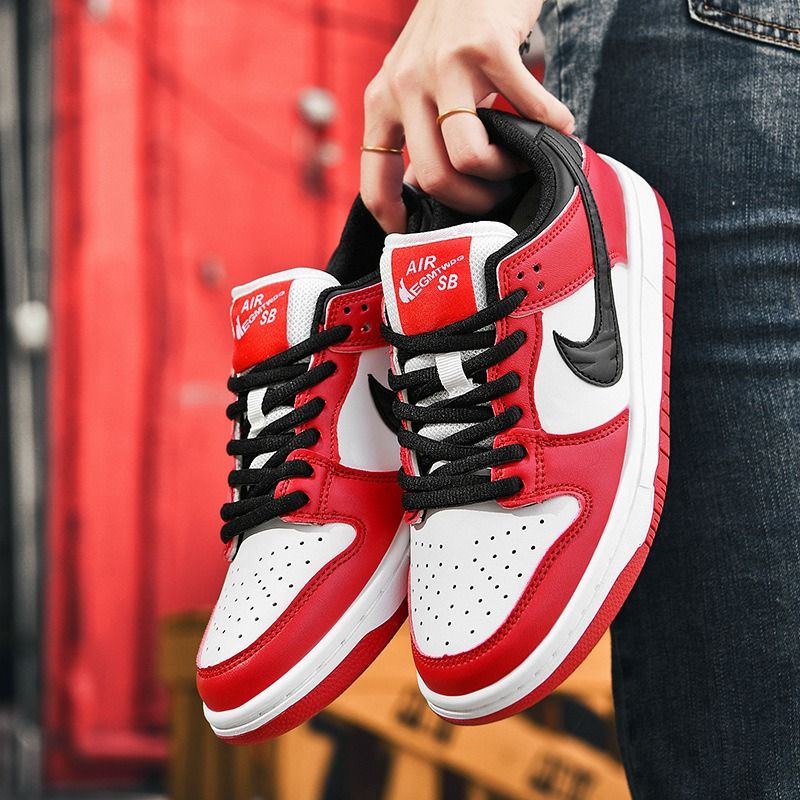Nike Air Force 1 AF1 AJ Size 36 47 AJ Men s Shoes Low Top Chicago Red Air Force One DUNK Athleisure Shoes AJ1 Women Men s Fashion Footwear Sneakers on Carousell