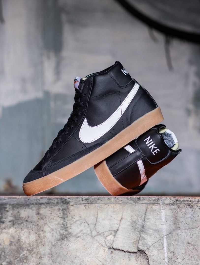 nike blazer black gum