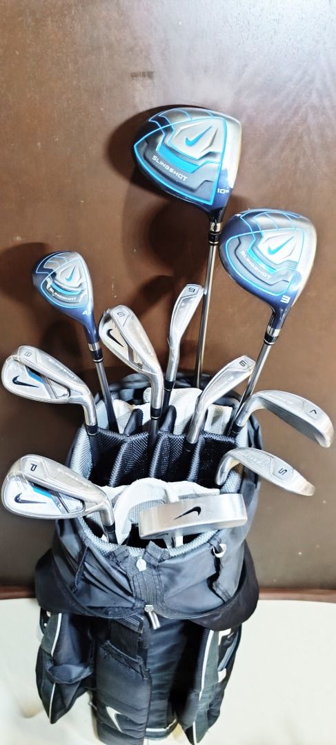 Nike Slingshot Golf Set Nike Golf Bag Golf Club Golf Clubs Men Right include Golf Bag Iron Hybrid Wood Driver