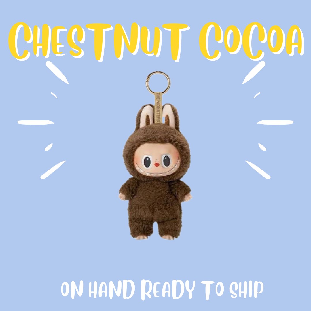 ON HAND THE MONSTERS LABUBU HAVE A SEAT CHESTNUT COCOA, Women's