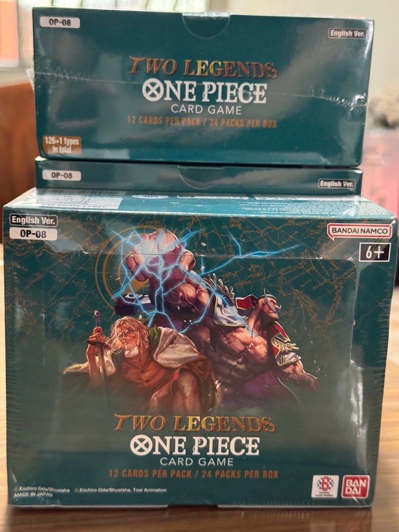 One Piece TCG Two Legends OP08 English Booster Box, Hobbies & Toys, Toys &  Games on Carousell