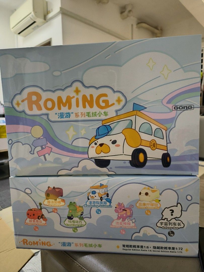 Labubu Roming Pop mart Roming Car for Labubu, Hobbies & Toys, Toys & Games on Carousell