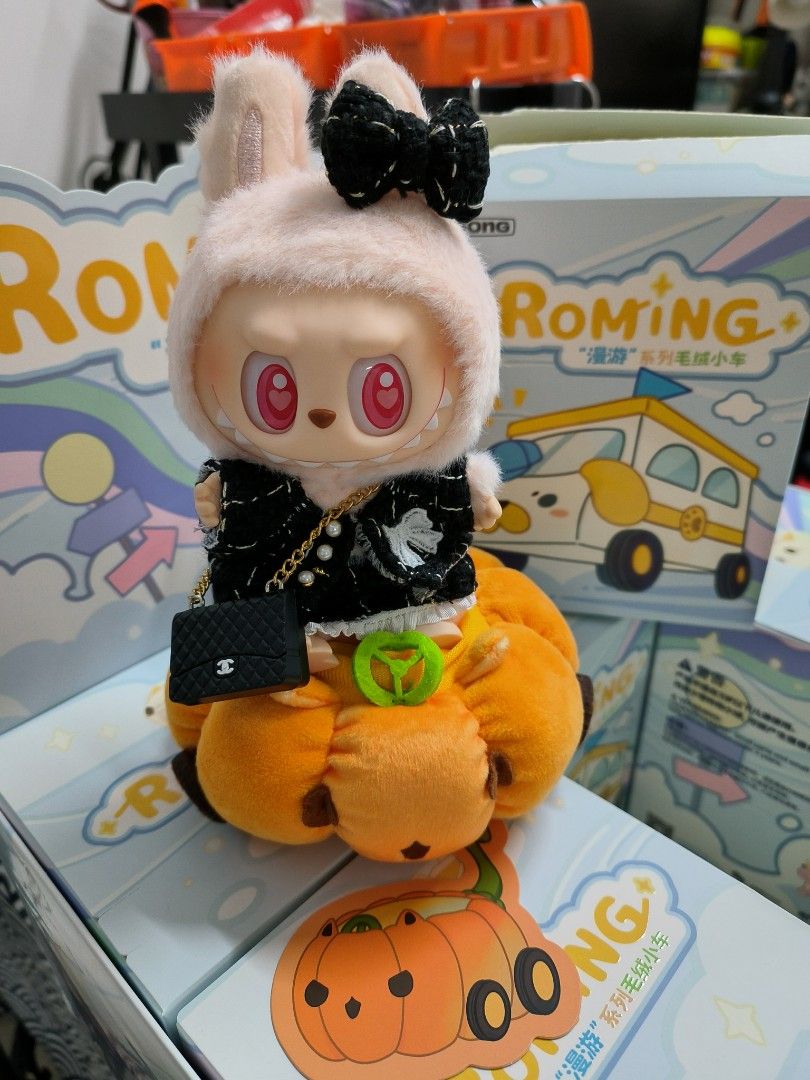 Labubu Roming Pop mart Roming Car for Labubu, Hobbies & Toys, Toys & Games on Carousell