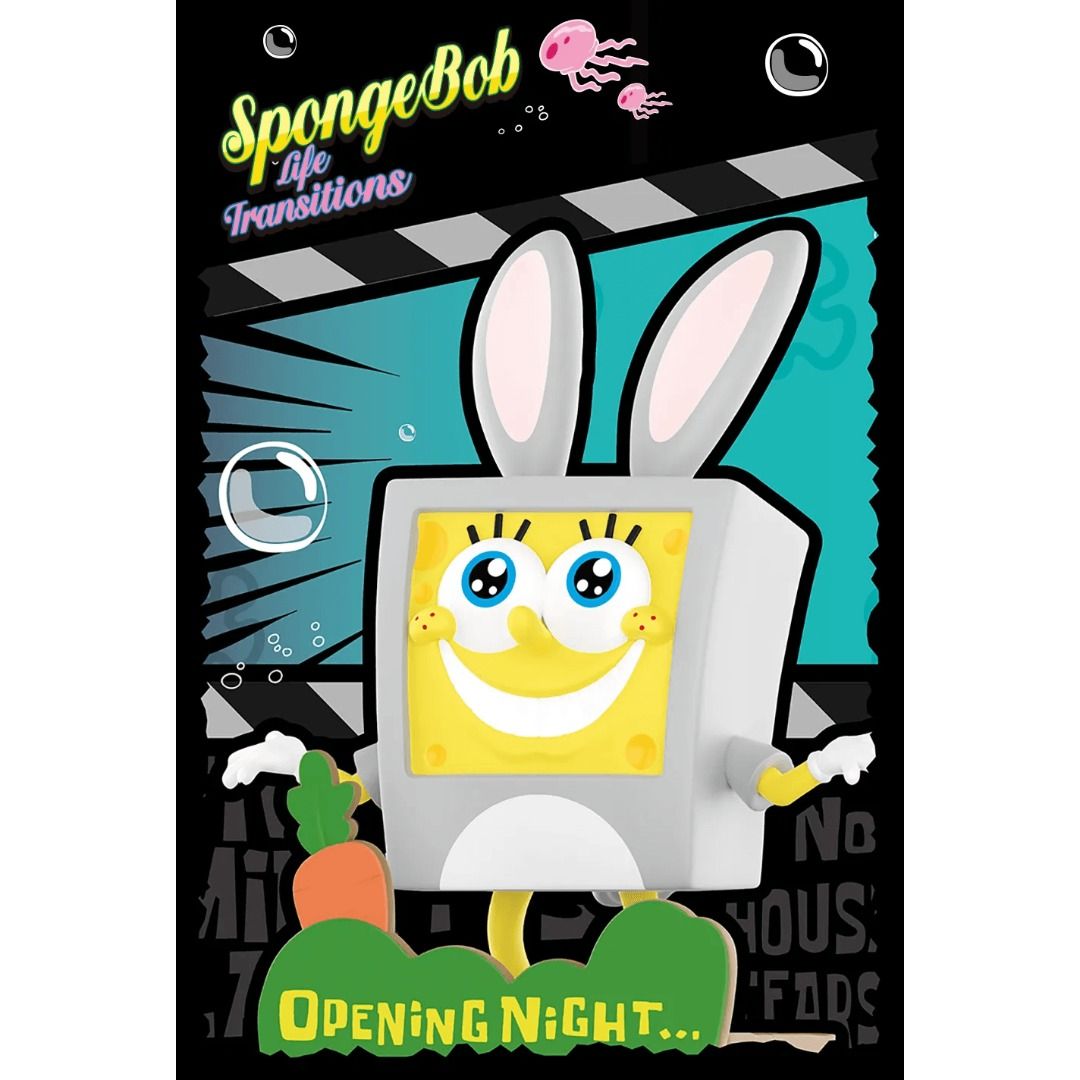 Pop Mart Spongebob Life Transition Series (Category: Designer & Blind Box Toys) located in Valenzuela. Submitted by littlechopletsph (Listing ID 1332408155, Image 1). Description: P750 EACH / P700 EACH IF BUYING 3 OR MORE: 3000 Years Later A Few Inches Later Later in the Void Opening Night Previously Five Minutes Later Several Song Filled Hour Later Thousands of Tears Later One Eternity Later Uhhh... One Shift Later Not Normal - Opened box, seale