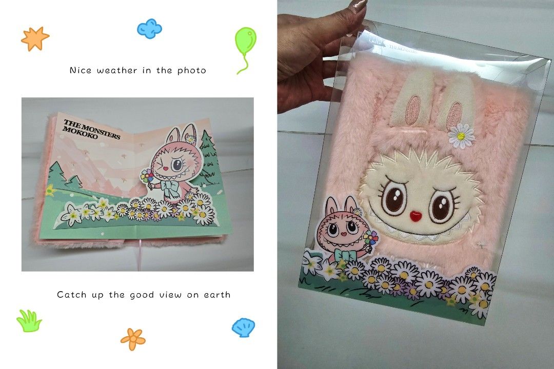 現貨在港❤️北京POPLAND限定版mokoko 毛毛記事簿, 興趣及遊戲, 收藏品 