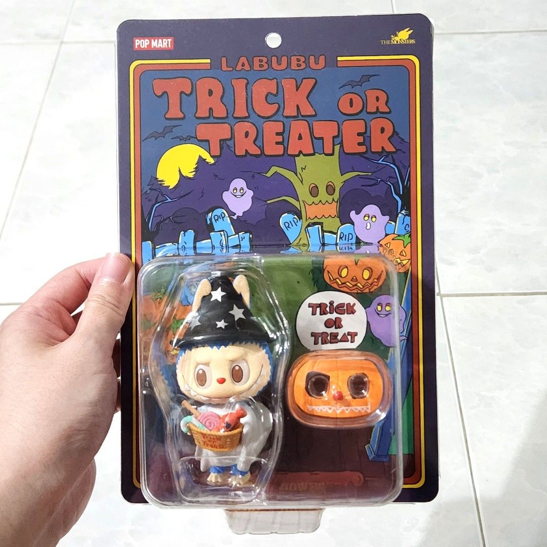 Popmart The Monsters Labubu Trick or Treater Figure Halloween, Hobbies &  Toys, Toys & Games on Carousell
