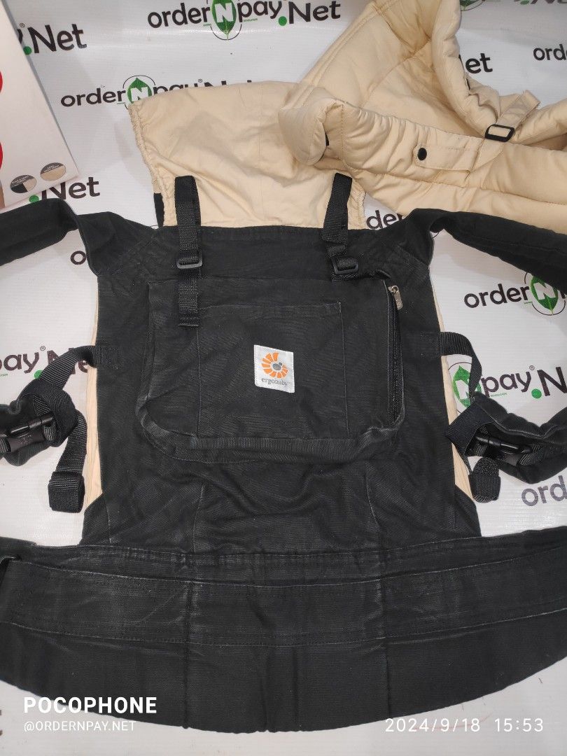 Ergobaby original bundle of joy black camel shop