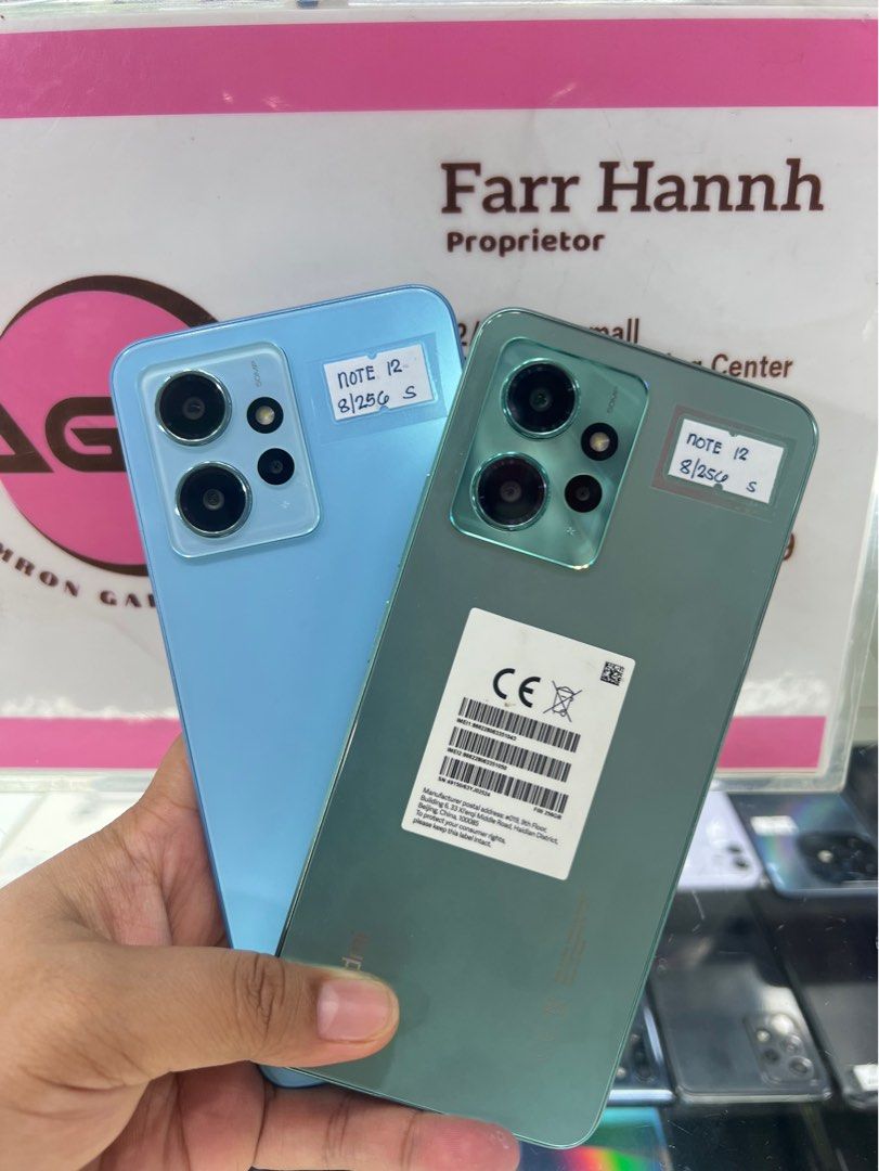 REDMI NOTE 12 (Category: Android Others) located in Manila. Submitted by farhanadau39938 (Listing ID 1332312597, Image 1). Description: REDMI NOTE 12 •STORAGE:256GB •MEMORY: 8GBRAM •DUAL SIM •NOT REFURBISHED •NO ISSUE •LEGIT/ ORIGINAL •GOOD AS NEW •UNLI RESET •FACTORY UNLOCKED/ ANY SIM •AVAILABLE COLOR(GREEN/BLUE) INCLUSION CASE TEMPERED CHARGER Follow us on tiktok: www.tiktok.com/@amrongadgethub We deliver right at your doorsteps! *Store Pick-UP