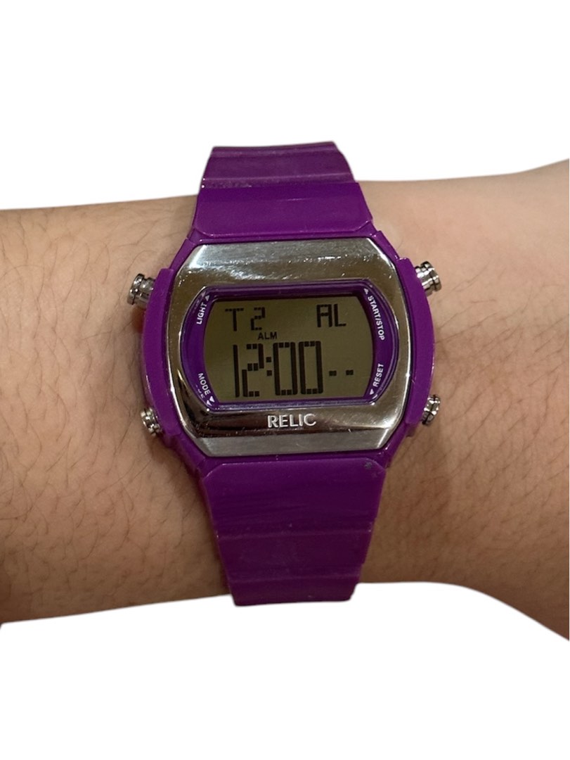Relic Digital by Fossil Men s Fashion Watches Accessories Watches on Carousell