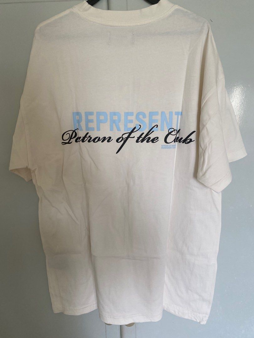 Represent tee (Category: Tshirts & Polo Shirts) located in Singapore. Submitted by mooncakeeeeee (Listing ID 1332323367, Image 2). Description: Brand new with tag Thick material.