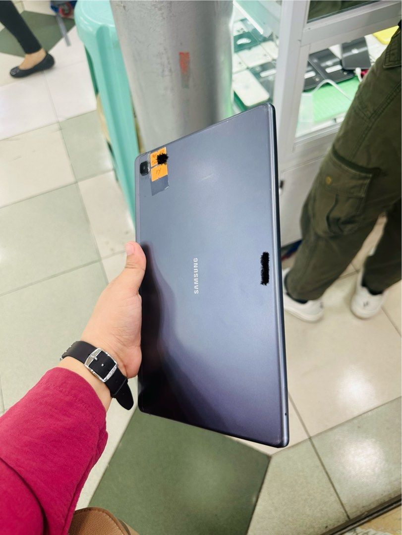 Samsung Tab A7 64gb Wifi No issue (Category: Samsung) located in San Juan City. Submitted by javedsgadgetshop (Listing ID 1332315862, Image 2). Description: OPEN FOR INSTALLMENT VIA CREDIT CARD/GGIVES/SPAY/BILLEASE & SWAP/TRADE-IN! BUY AND SELL! Quick Specs : Samsung Tab A7 •64gb •NTC Variant •Good batt health •Wifi Only •95% Smoothness •No hidden issue | No Repaired •100% Authentic | Not Refurbished •w/ OEM Charger & store warranty ❣️ - serial c